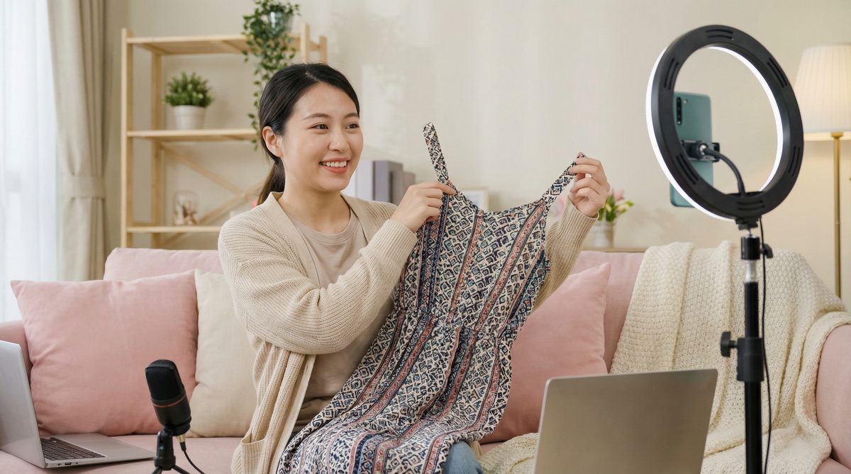 AI换脸穿搭分享视频